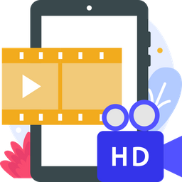 Vídeo em alta definição  Ícone