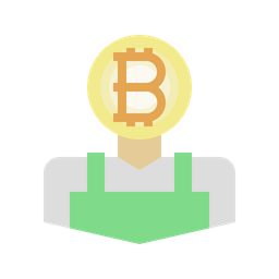 Minerador de bitcoins  Ícone