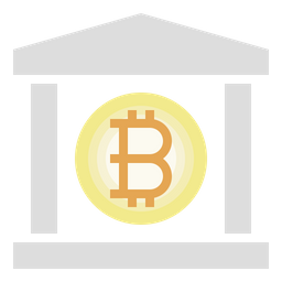 Banco bitcoin  Ícone
