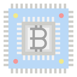 Processador bitcoin  Ícone