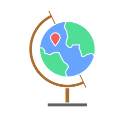 Globo geográfico  Ícone