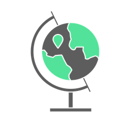 Geographical Globe  Icon