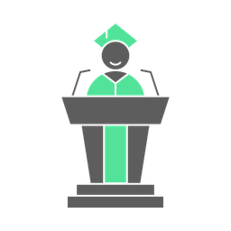 Graduation Speech  Icon