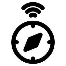 Intelligenter Kompass  Symbol