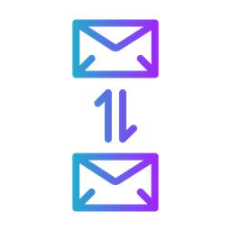 Transferência de e-mail  Ícone