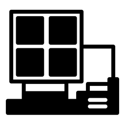 Energieversorgung  Symbol