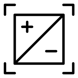 Helligkeit Kamera  Symbol