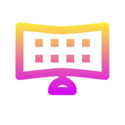 Led Tv  Icon