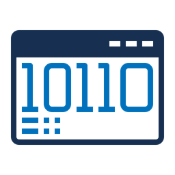 Binary Code  Icon