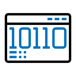 Binary Code  Icon