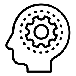 Gehirnaktivität  Symbol