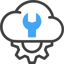 Cloud Maintenance  Icon