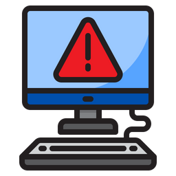 Computer Warning  Icon