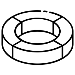 Donut-Diagramm  Symbol