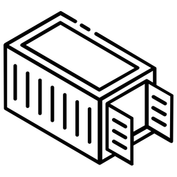 Container Ladung  Symbol