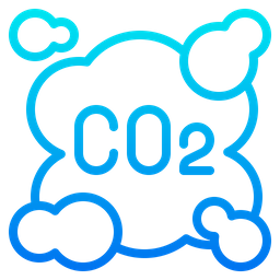 Carbon Dioxide  Icon