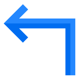 Left Turn  Icon