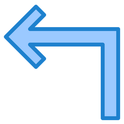 Left Turn  Icon