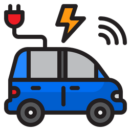 Electric Car  Icon