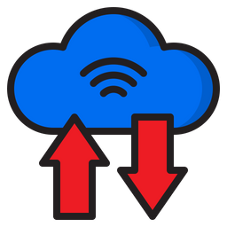 Cloud Transfer  Icon