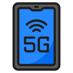 5 G Mobile  Icon