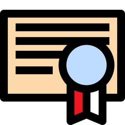 Certificate  Icon