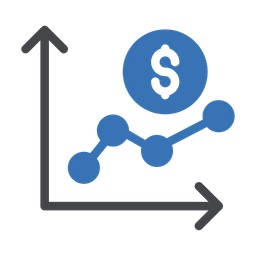 Análise financeira  Ícone