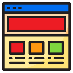 Browser Layout  Icon