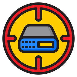 Big Data Target  Icon