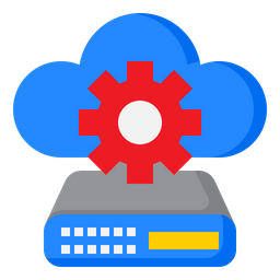 Cloud Server Config  Icon