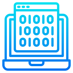 Binary Coding  Icon