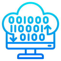 Binary Coding  Icon