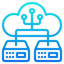 Cloud Server  Icon