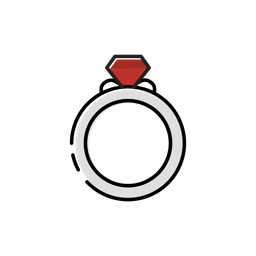 Diamant-Ring  Symbol