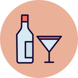 Alcohol  Icon