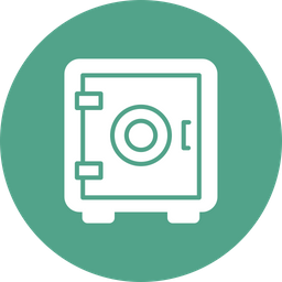 Bank Safe  Icon