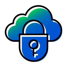 Cloud Lock  Icon