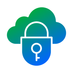 Cloud Lock  Icon