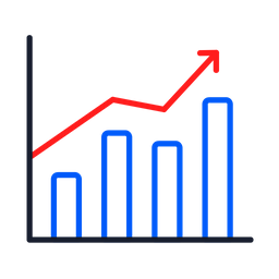 Growth Chart  Icon