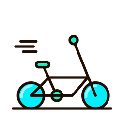 Bike delivery  Icon