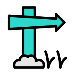 Direction Board  Icon