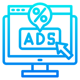 Ads Discount  Icon