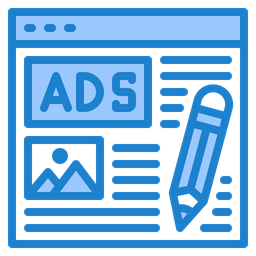 Advertisement Content  Icon