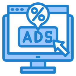 Ads Discount  Icon