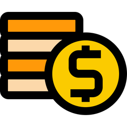 Dollar Coins  Icon