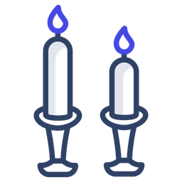 Burning Candles  Icon