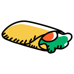 Frühstücks Burrito  Symbol