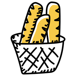 Stangenbrot  Symbol