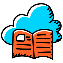 Cloud Book  Icon