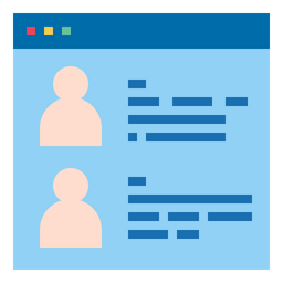 Employee Information  Icon